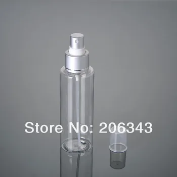120ML AZUL/TRANSPARENTE prima garrafa de spray ou água dos sanitários botter garrafa ou frasco pulverizador de névoa de prata fosca cabeça do pulverizador