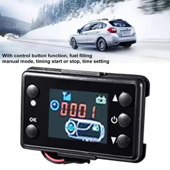 12V/24V Gasolina aquecimento de parque Controlador Automático do Monitor LCD controle Remoto da Placa do Interruptor Para Diesel Aquecedor de Ar Acessórios para carros