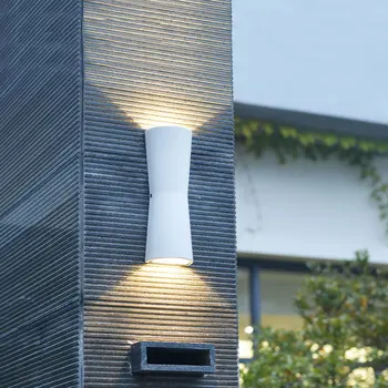 12W Outdoor/Indoor LED para Cima/para Baixo Lâmpada do Candeeiro de Parede Luminária Impermeável Varanda