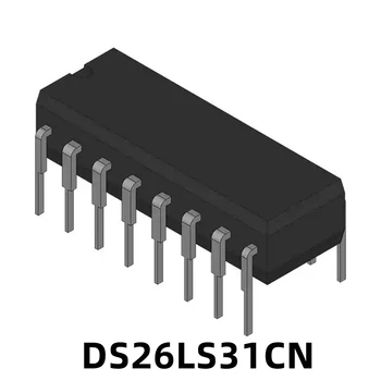 1PCS DS26LS31CN Chip Novo e Original AM26LS31PC Direta Plug DIP16 Linha de Driver