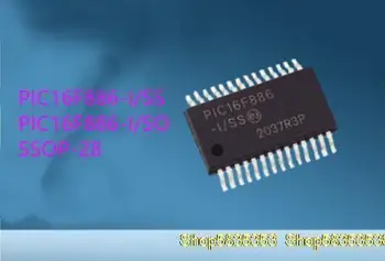 20pcs Novo PIC16F886-I/SO PIC16F886-I/SS PIC16F886 SSOP-28 Microcontrolador chip
