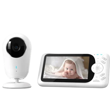 4.3 Polegadas de Vídeo sem Fio Baby Monitor portátil do Bebê Sitter-Babá IR LED de Visão Noturna interfone de Vigilância da Câmera de Segurança