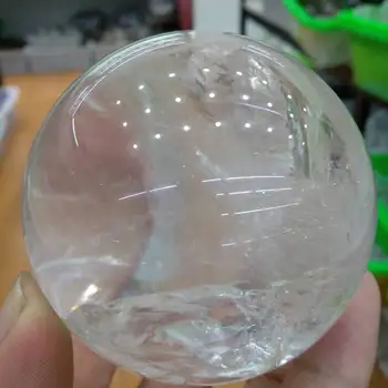 70mm de Quartzo Natural Rock Humana Esculpida Esfera de Bola,Realista,Cristal de Cura