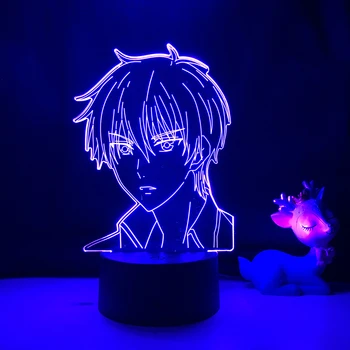 Acrílico 3d Lâmpada Anime Cesta de Frutas Sohma Kyo para a Decoração do Quarto da Noite de Luz para Crianças, Presente de Aniversário Quarto, Secretária Luzes Led Mangá