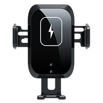 Automático de 15W Qi Carro sem Fios Chargermagnetic USB de Carregamento Rápido de Telefone do Suporte de Saída de Ar de Carregamento sem Fio Suporte