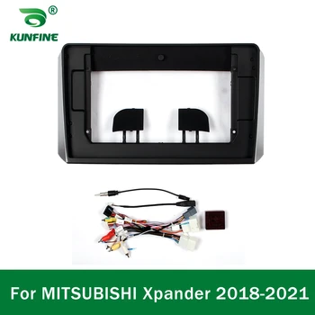 Carro GPS de Navegação de som Para a MITSUBISHI Xpander 2018-2021 Rádio Fáscias Moldura do Painel Ajuste de 10,1 polegadas 2Din No Traço central da tela