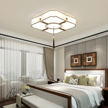 Chinês de lâmpada do teto industrial quarto decoração clássica personalidade criativa quartos, sala de jantar, sala de teto do DIODO emissor de la