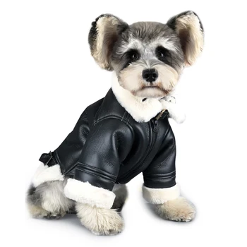 Cão de roupas, Casacos de Inverno, Casacos de Peles roupas para o pequeno grande cão Chihuahua Bulldogs Cachorro Grossas roupas de cachorro acessórios S-XXL