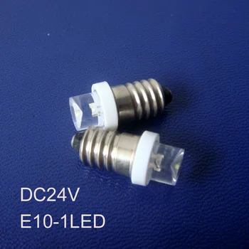De alta qualidade,24V E10 E10 instrumento de luz,24Vdc E10 E10 luz,DC24V led E10 E10 lâmpada E10 sinal de luz,E10,frete grátis 10pc/monte