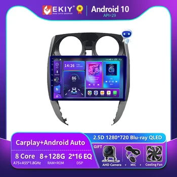 EKIY T900 Para Nissan Note 2 E12 2012 - 2021 auto-Rádio Android De 10 Blue-ray QLED Player Multimídia GPS de Navegação Carplay Estéreo