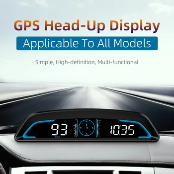 GPS HUD hud (Heads Up Display Carro Velocímetro Digital Inteligente Lembrete de Alarme Medidor de Eletrônica do Carro de Dispositivos Acessórios para Todos os Carros