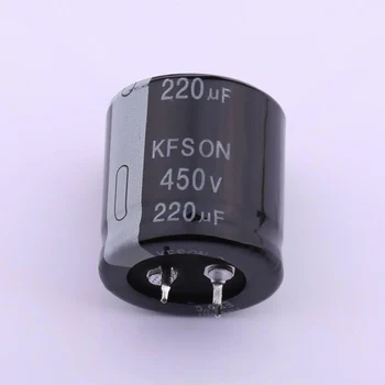 KN221M45030*30A (220uF ±20% 450V) buzina tipo de capacitor eletrolítico