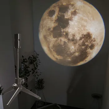 LEVOU Lua, Terra de Luz do Projetor Menina Lâmpada da Tabela Foto Atmosfera Noite, a Luz de Casa, Quarto Decorações de Presente de Suprimentos