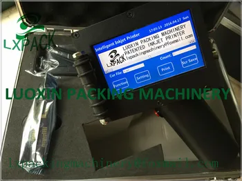 LX-PACK Menor Preço de Fábrica manual de codificação máquina de tubo de plástico a máquina de impressão da impressora de etiquetas portátil consumíveis