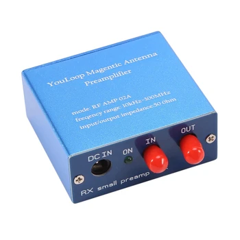 MOOL pré-Amplificador Amplificador de RF Amp Para Youloop Magnética da Antena Para HF E VHF