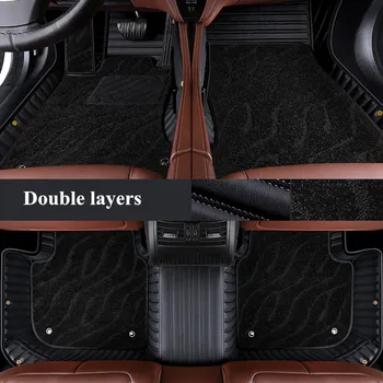 Melhor qualidade! Especiais personalizados carro tapetes para Mercedes Benz Classe E Coupé C207 2016-2009 impermeável casal camadas de tapetes, carpetes, tapetes,