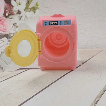 Mini Rolo da máquina de lavar roupa Com Som e Luzes emulational de Água de efluentes BabyToy Presente Eletrônica Crianças a Brincar de faz de conta