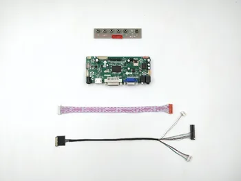 NT68676 LCD controlador de placa de suporte a DVI, VGA ÁUDIO para 8,9 polegadas LCD do painel de 1024X600 A089SW01 V0/V1 B089AW01 V0/V1