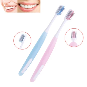 Ortodontia Escova de dentes Para aparelhos Dentários Limpar Entre os Dentes Escova de Cerdas Macias em Forma de U de Limpeza Profunda antiderrapante