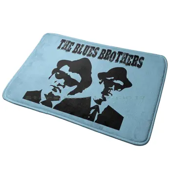 Os Blues Brothers Arte , Os Blues Brothers Desenhos Porta De Entrada Esteira Esteira De Banho Tapete Mi Nº 1, Do Humano Eu Sou O Número Um Anti-Derrapante