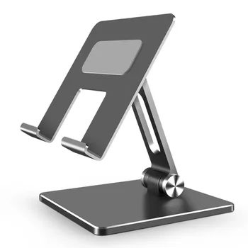 Preguiçoso dobrável alumínio suporte para tablet da liga de alumínio tablet de suporte de desktop