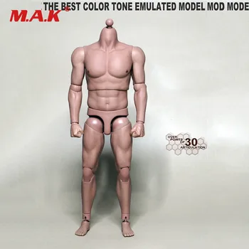 S02 Escala 1/6 12inches Fortes Músculos do Ombro Grande Corpo Masculino Acessório Ásia Emulado Homem a Figura de Modelo para 12
