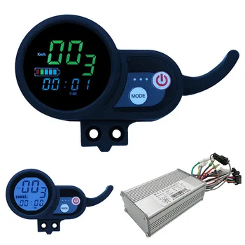 Scooter elétrico acessórios disply controlador de 36V48V52V60V LCD código medidor de acelerador acelerador instrumento de controle