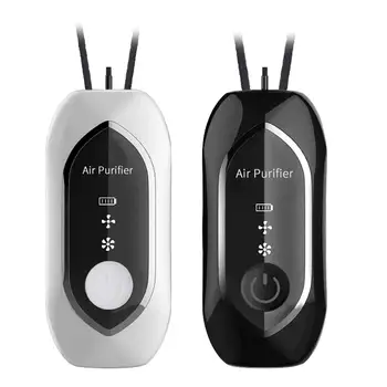 Viagem pessoal Portátil Mini Colar, USB, Odor para Remover Animais de estimação Cheiro, Fumo, Alergias