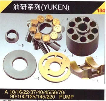 YUKEN A56 bomba hidráulica peças de reposição